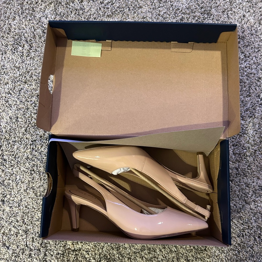 New in Box! Cole Haan slingbacks
